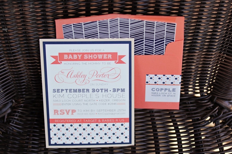 Printable Baby Shower Invitation