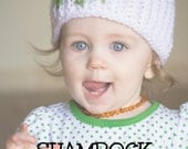 CROCHET GRAPH - Shamrock Color Grid for Crochet or Knit Beanies