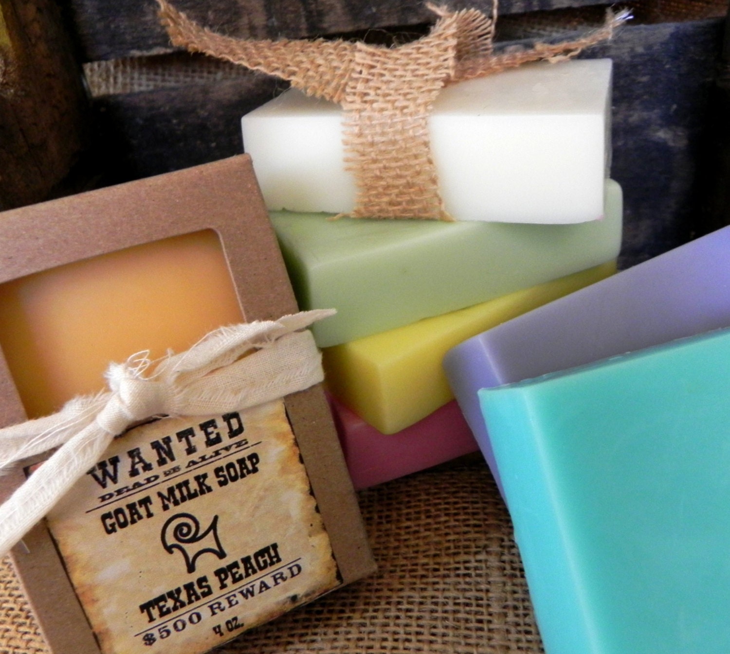 2 Goat Milk Soap Bars / Buck Nekkid 8 oz.