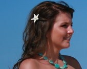 Melissa - Knobby Starfish hair clip - perfect for destination or beach wedding