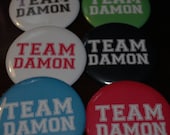 team damon vampire diaries 2.25 inch button
