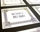 Movie Title Table Numbers Wedding Art Deco Decor Sign Custom Cinema Retro Vintage Film