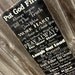 Family Rules Sign typography, subway art