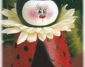 Ladybug Kokeshi Doll -Birthday Good Luck Personalized Ornament with Gift Box