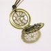 Ivory Mosaic in a Locket