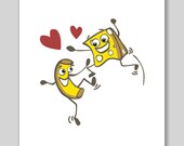 I Love Mac and Cheese 8.5 x 11 Print