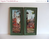 On Sale Vintage Lithograph prints Drummond