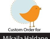 CUSTOM ORDER for Mikaila Haldane - Charcoal Chunky Cowboy Scarf