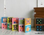 vintage golden press domino blocks