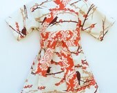 Kimono Dress for Babys Toddlers - AUTUMN SPARROW - Kimono Dress baby toddler girls - Japanese Asian
