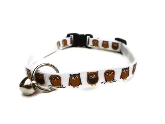 Owl Breakaway Cat Collar