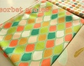 NEW Sorbet Collection..Pellerina Organic Cotton Swaddle Blankets.. made to order. choose design