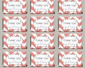 PRINTABLE PDF Chevron Stripe Mini Candy Bar Custom Label Wrappers Il_170x135