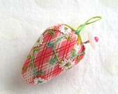 Strawberry Emery Pincushion, Made To Order