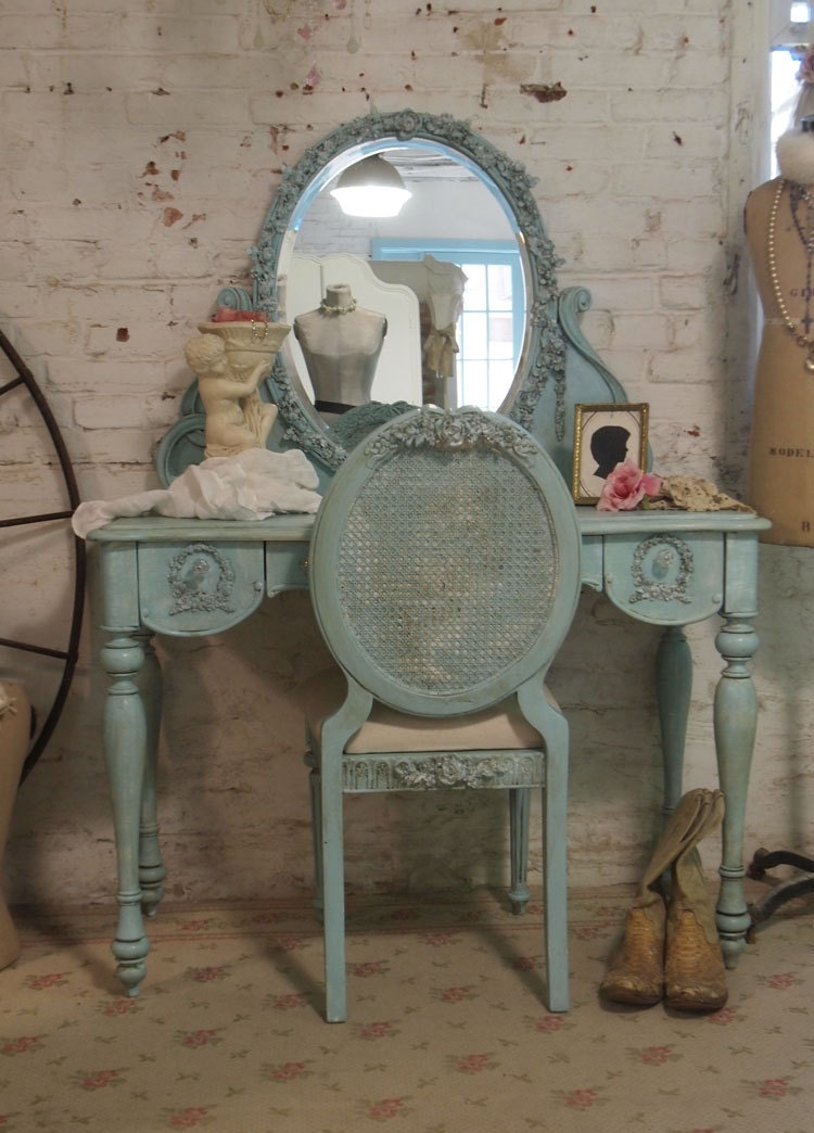 Painted Cottage Shabby Romantic Vanity