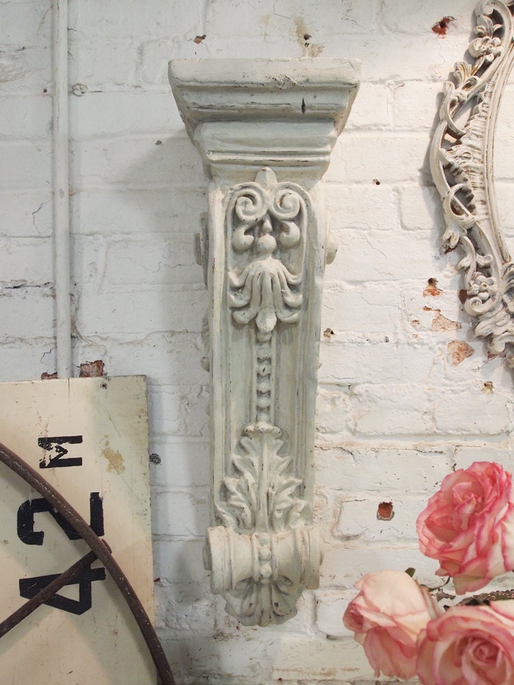 Painted Cottage Chic Shabby Romanitc French Corbel
