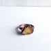 Citrine Ring Gemstone Ring Cocktail Ring Birthstone Ring November Copper Ring Rough Mineral Citrus Sunshine Yellow Artisan Handmade