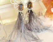 Tickle Me Pretty - Rhinestone Sterling Silver Earrings