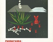 Limited Edition Chupacabra Large Giclee Print