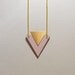 Mint Wooden Necklace