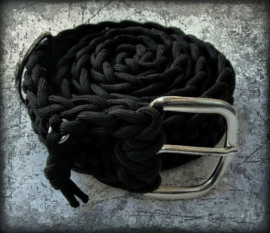 550 Paracord Outdoor Survival Belt ...From belt to rope in seconds