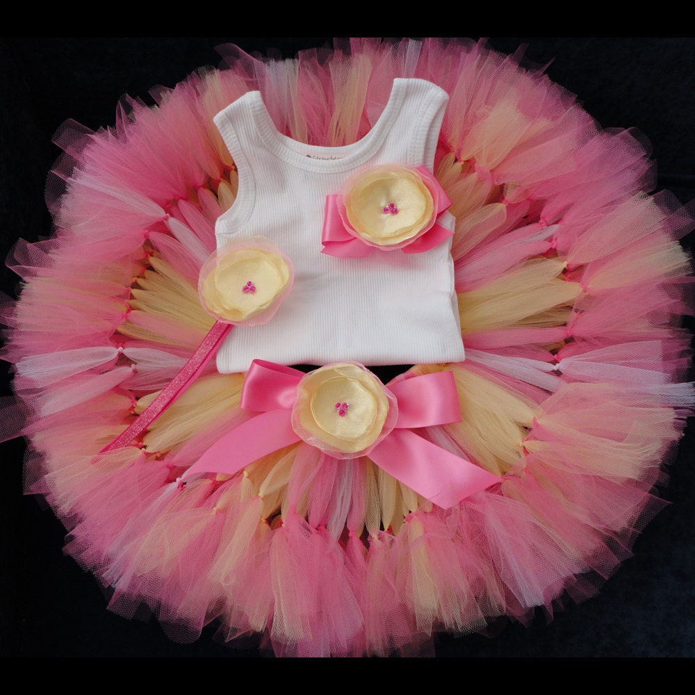 Sweet Pink Lemonade Tutu Dress Set