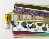 DIY Paper Chain Kit, mix it up, random mix of colors and patterns