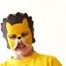Lion Children Mask, Kids Carnival Mask, Mardi Gras Mask, Costume Accessory for Boys, Children Pretend Play Toy