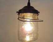 Vintage PINT Canning Jar PENDANT