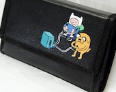 3DS XL Hard Case Hand Painted with Finn, Jake and BMO from