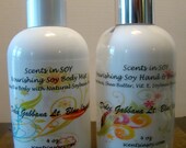 BUY BOTH & SAVE - Dolce Gabbana Lt. Blue (w) (type) - 4 oz Nourishing Soy Body Mist and Soy Hand and Body Lotion