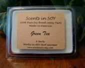 GREEN TEA -  Highly Fragrant, Premium Soy Tarts