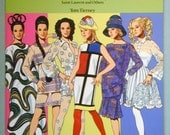 The Sixties Mod Fashion  Paper Doll Book Unused Uncut Excellent Condition by Tom Tierney 1960s