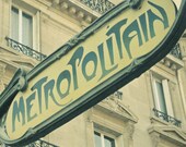 20% SALE  Paris Photography, Travel Photography, Paris Metro Wall Decor, Art Nouveau, French Wall Art Print - Parisian Weekend 8x8 Print