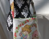 Strawberry Shortcake Slouch Bag  Cross Body Adjustable Strap