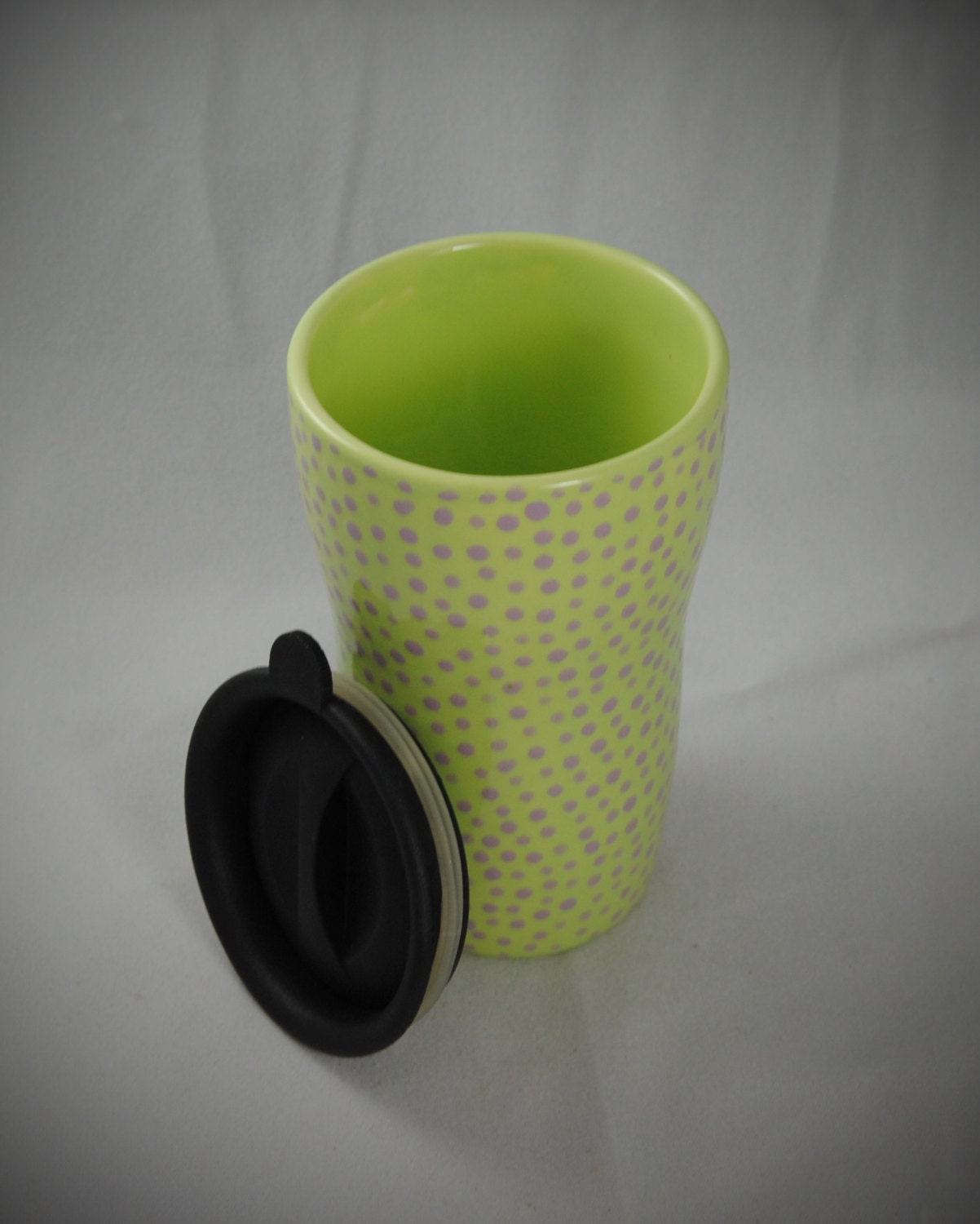 Ceramic Travel Mug/Tumbler with a lid