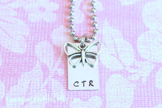 CTR Butterfly Necklace