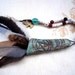 Smudge Fan Mini Handcrafted Ritual Smudging Fan Pagan Altar Tool