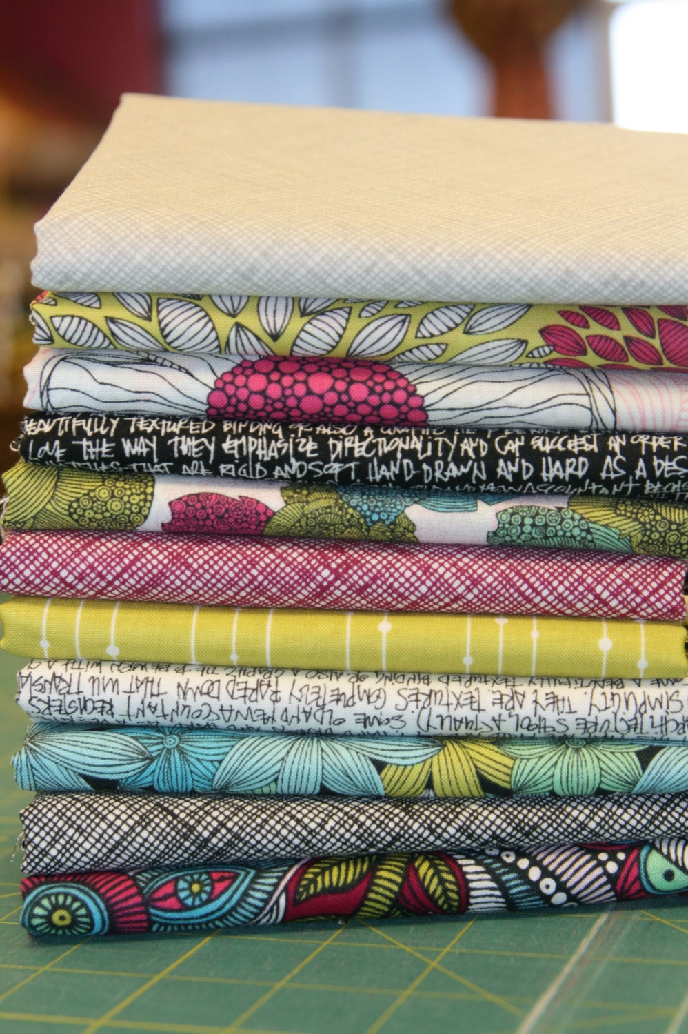 Fat Quarter Designer Bundle (11 FQs) of Valentina by Valentina Ramos and Architextures by Carolyn Friedlander (for Robert Kaufman)