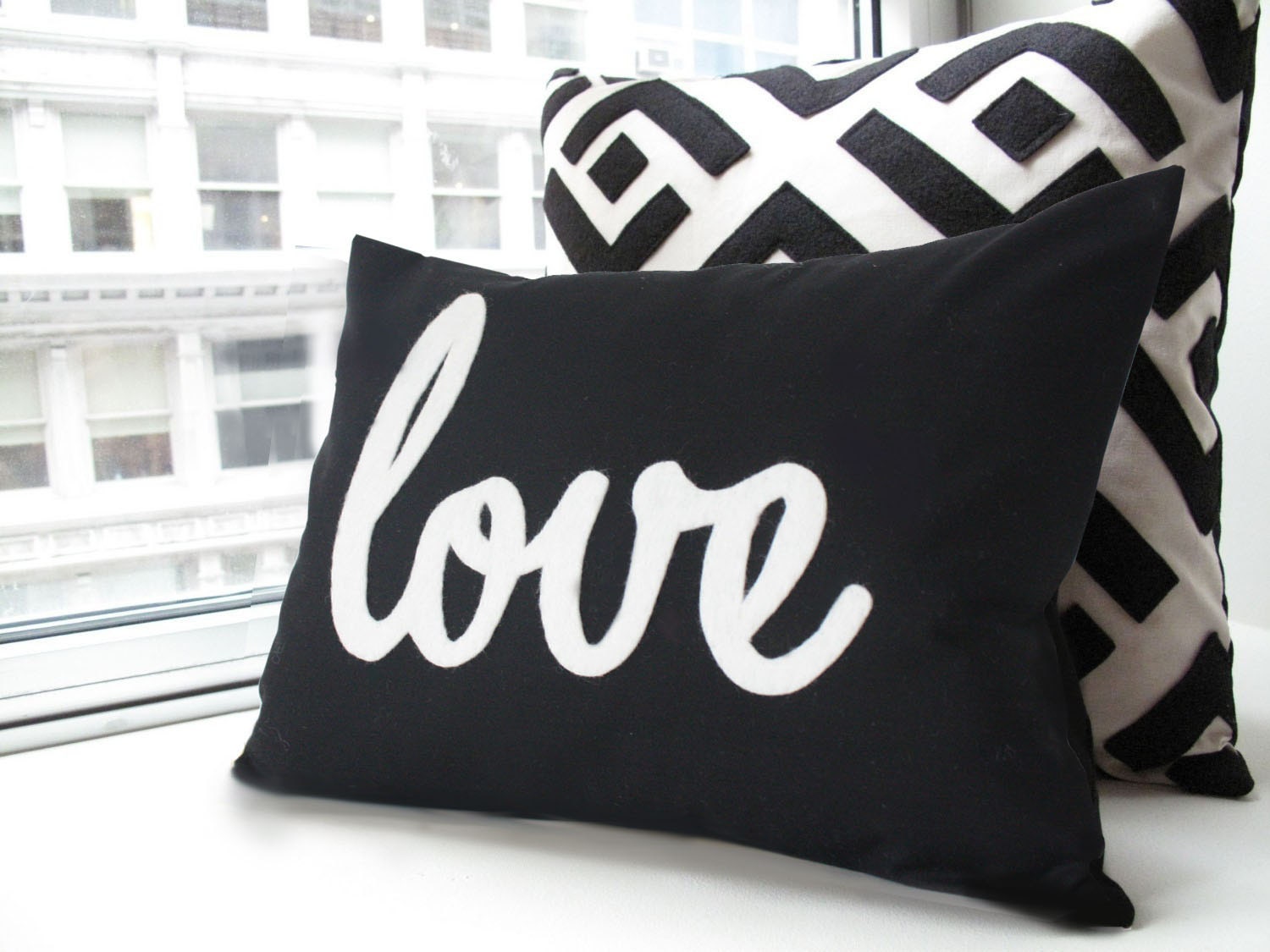 Black Love Pillow