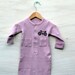 bicycle print baby gown in 0-3 months
