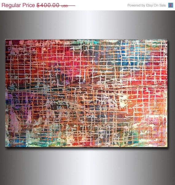 Original Textured Modern Large Abstract Metallic Thick Texture Gallery Canvas Contemporary Fine Art By Henry Parsinia 36x24