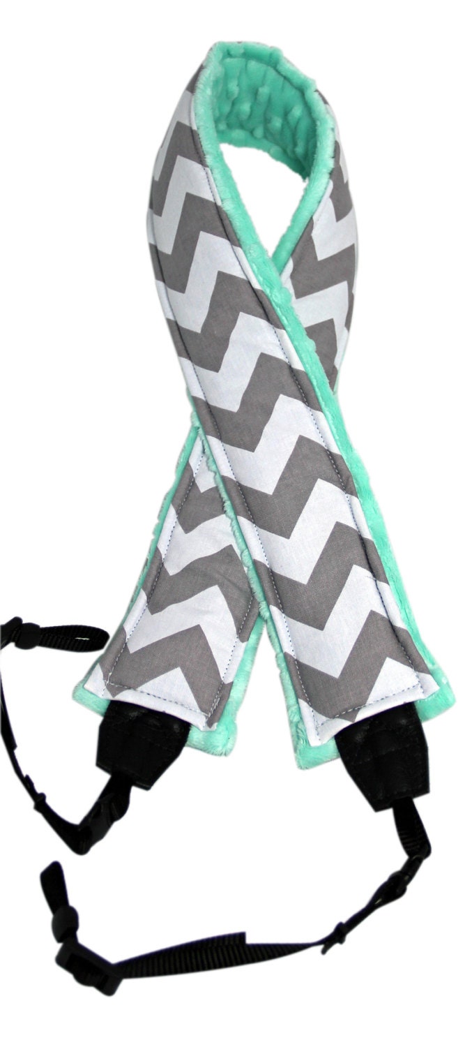 Custom Listing Chevron Camera Strap DSLR Quick Release Crossbody