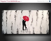 ART PAINTING SALE Art oil painting Abstract Large Original Painting 18 X 36 Inches Jmjartstudio