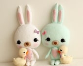 Bunny and Chick pdf Pattern