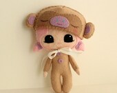 Peek-a-Boo Monkey pdf Pattern