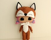 Peek-a-Boo Fox pdf Pattern