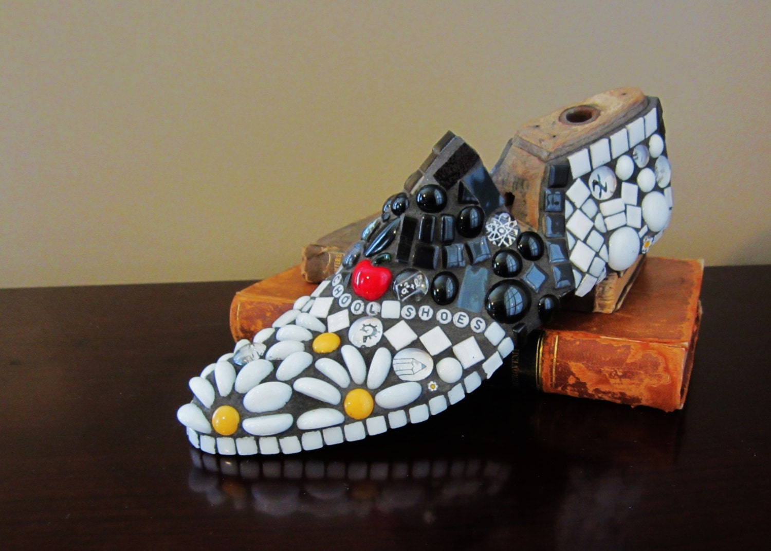 Mosaic Saddle Shoes ...  mosaic shoe lasts done in classic saddlle shoe style