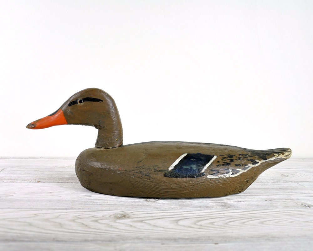Vintage Home Made Duck Decoy