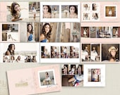 12x12 Album Template - Pinwheel